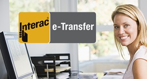pay with interac e-transfer